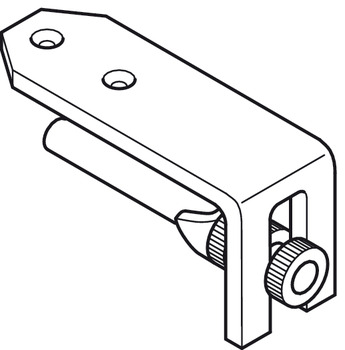 gabarit de traçage de précision, pour raccordements à onglet avec Minifix, perçage dans le boîtier