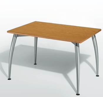 Kit complet Idea 300, système de piètements de table, pieds coniques/courbés