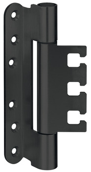 Paumelle de porte pour portes de projet, Startec DHX 2160, pour portes de projet en feuillure jusqu'à 160 kg