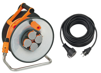 tambour de câble, professional LINE SteelCore, IP44, BGI 608