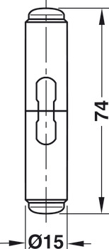 douille décorative, pour Startec Fl 1, diamètre du nœud 13 mm