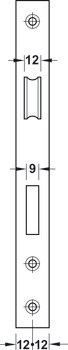 serrure à mortaiser, pour portes pivotantes, Startec, classe 3, cylindre profil européen