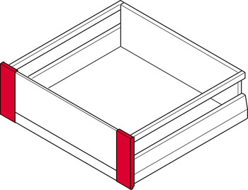 Kit de supports de façade, pour façade