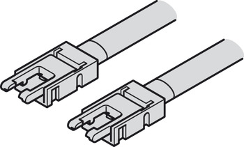Câble de connexion, pour bande LED Häfele Loox5 8 mm 2 pôles (monochrome)