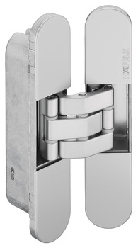 Paumelle de porte, à pose invisible, pour portes intérieures à recouvrement jusqu'à 60 kg, Startec