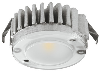 module de luminaire, Häfele Loox5 LED 3008 24 V modulaire 2 pôles (monochrome) diamètre de perçage 35 mm aluminium