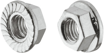 Écrous hexagonaux, M5, acier
