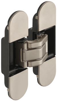 Paumelle de porte, Startec H12, à pose invisible, pour portes intérieures à recouvrement jusqu'à 60 kg