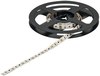 Bande LED, Häfele Loox5 LED 2077 12 V 8 mm 2 pôles (monochrome), 120 LED/m, 9,6 W/m, IP20