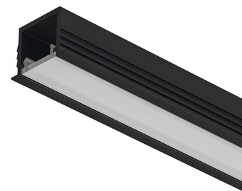 profilé de montage, Profilé 1103 Häfele Loox5, pour bandes LED, aluminium