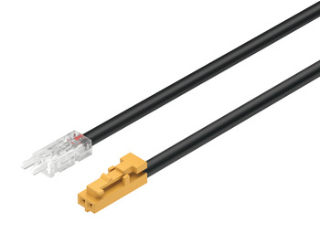 Câble d'alimentation d'adaptateur, pour bandes LED avec clip Loox pour le raccordement à un boîtier de commande ou à un mixeur Loox