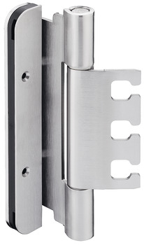 Paumelle de porte pour portes de projet, Startec DHX 2160/18, pour portes anti-bruit en feuillure jusqu'à 200 kg