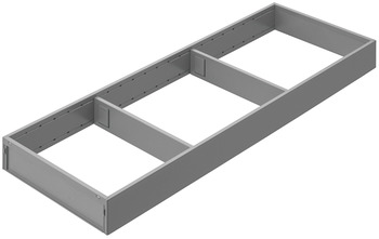 cadre large, Blum Legrabox Ambia Line design acier